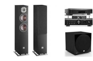 DENON PMA-900HNE + DCD-900NE + DALI OBERON 5 + E-12F