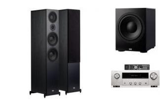 DENON DRA-900H s + HECO AURORA XT 1000 + XT SUB 30A