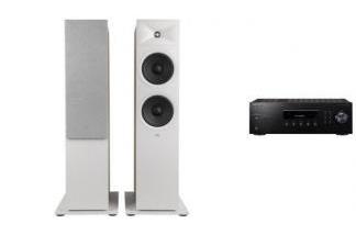 PIONEER SX-10AE + JBL STAGE 260F latte